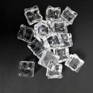 Набір штучних кубиків льоду з акрилу 25 мм 10 шт. (AH0056_2)