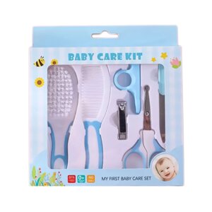 Подарунковий комплект для догляду за дитиною синій (OK0019_1)