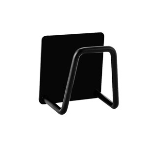 Підставка для губки з нержавіючої сталі самоклеюча чорна (AH0009_3)
