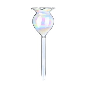 Скляна колба для автоматичного поливання рослин у вазонах у формі квітки (TA0054)