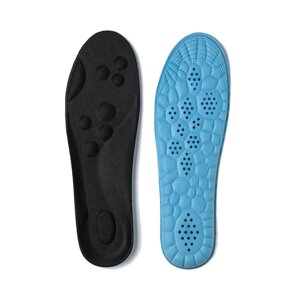 Устілки для взуття ортопедичні амортизуючі універсальний розмір 41-46 чорні (NR0152_1)