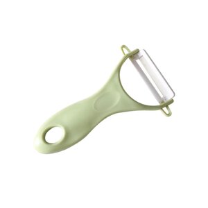 Високоякісний керамічний ніж для чищення овочів та фруктів зелений (AH0100_1)