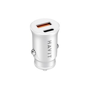 Автомобільний зарядний пристрій HAVIT HV-CC2022 20W USB+USB-C