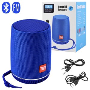 Bluetooth-колонка TG527, speakerphone, радіо, blue