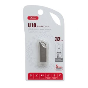 Флеш XO 32GB (U10) серый