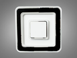 Світлодіодний квадратний світильник 7245-300BK