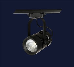 Світлодіодний трековий прожектор спрямованого світла 901COB-1740 BK