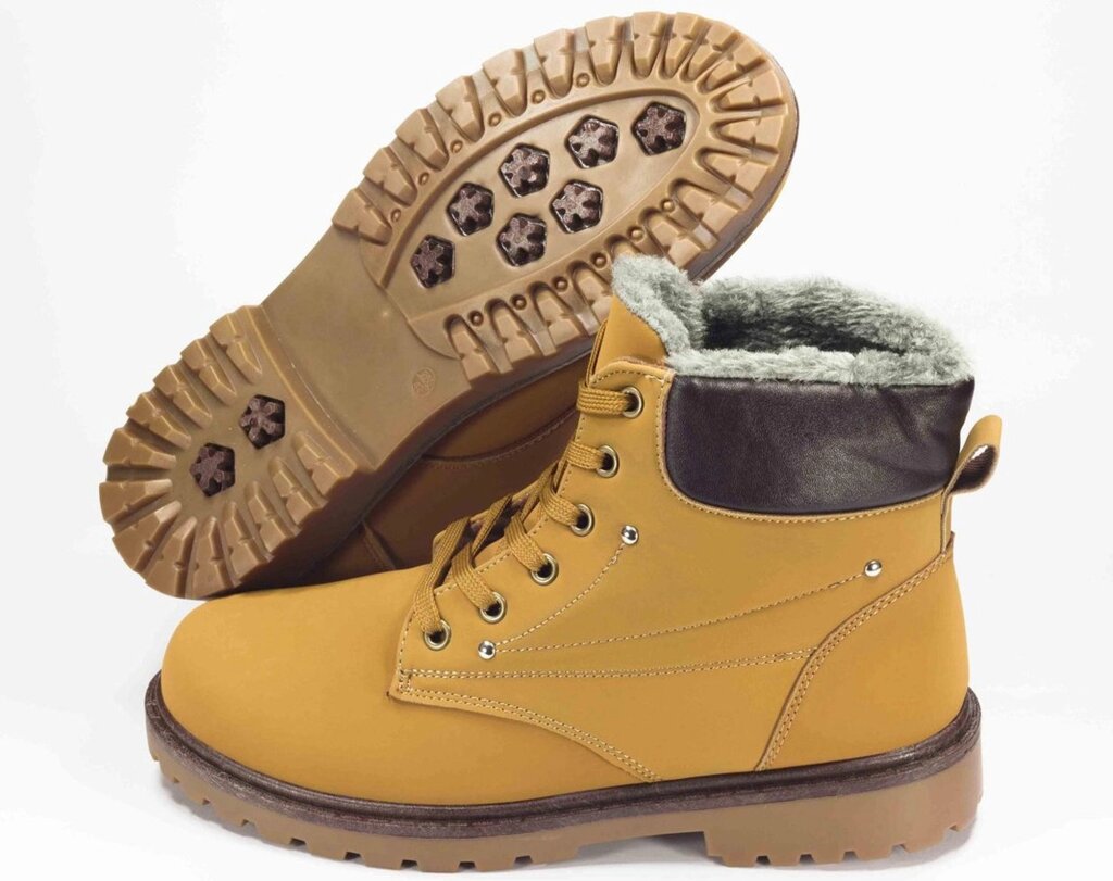 Чоловічі зимові черевики Dual жовтий 40 розмір стиль Timberland - наявність