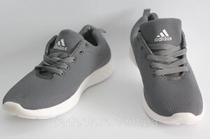 Кросівки в стилі Adidas сірі