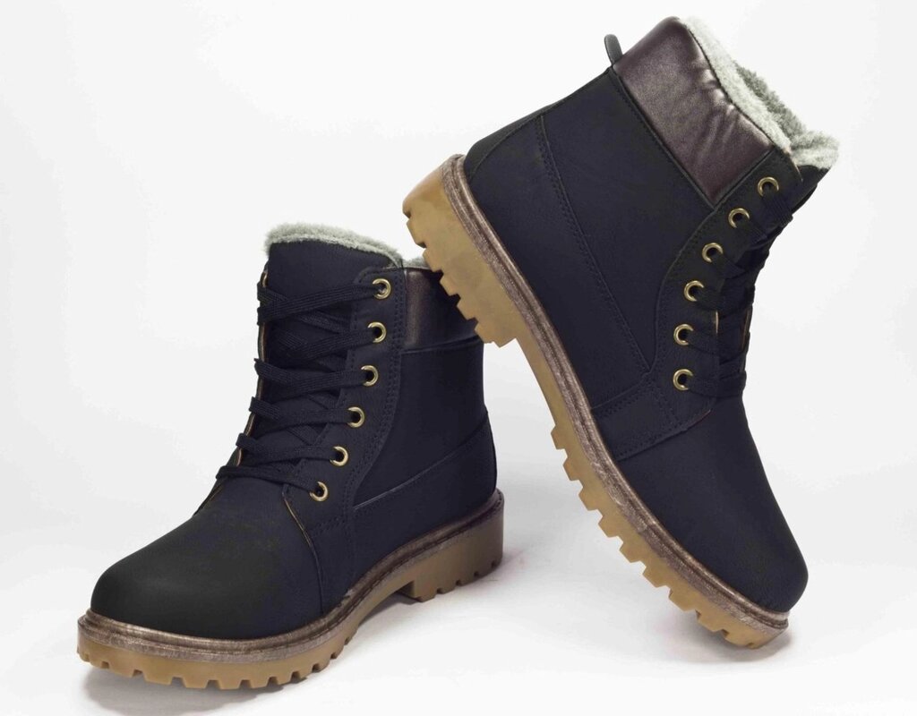 Чоловічі зимові черевики Dual чорні 40 розмір стиль Timberland - опис