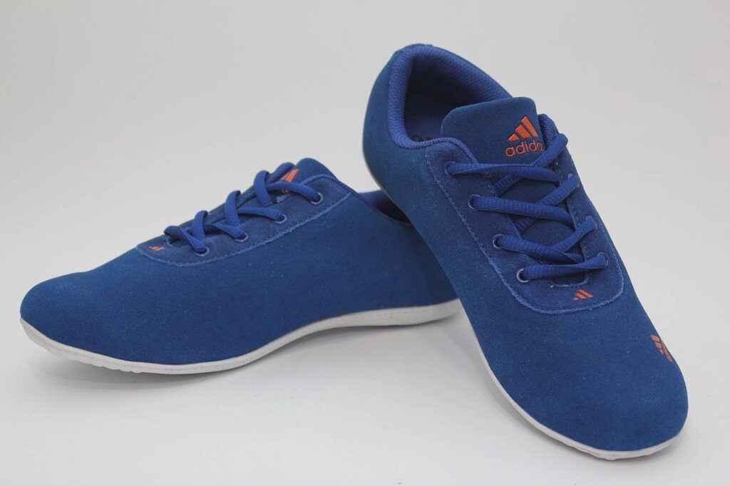 Кросівки жіночі Adidas сині - фото