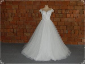 Платье свадебное блеск 52 белый