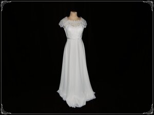 Сукня весільна шантильї 50 білий