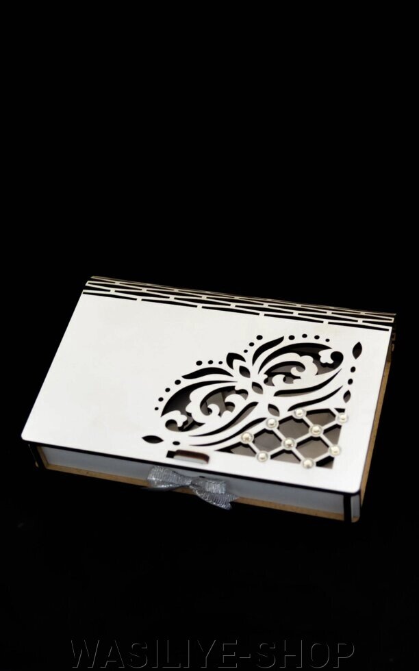 Різьблена коробка для кілець від компанії WASILIYE-SHOP - фото 1