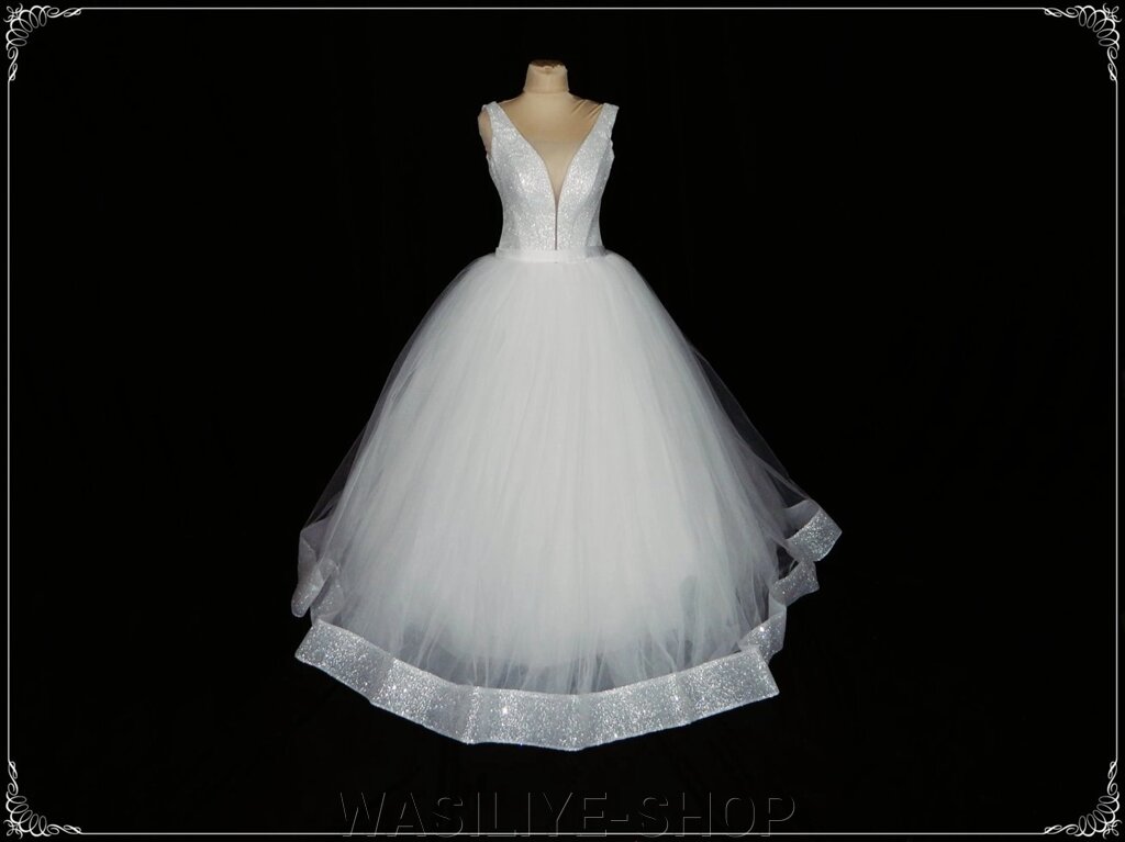 Сукня весільна Манка блиск від компанії WASILIYE-SHOP - фото 1