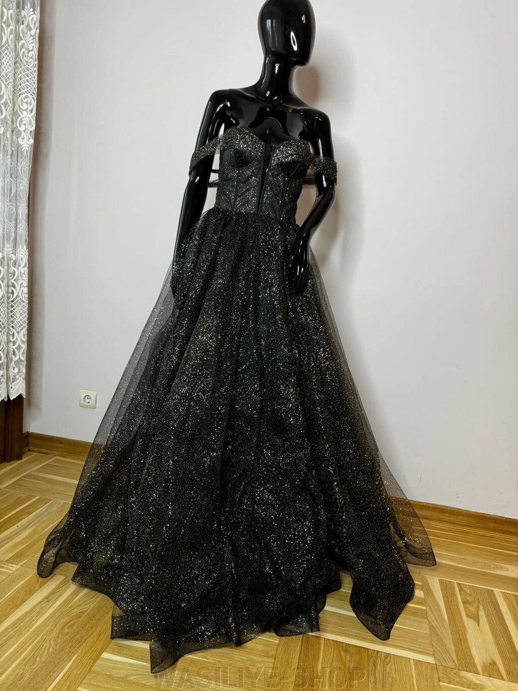 Вечірня сукня з розрізом від компанії WASILIYE-SHOP - фото 1