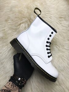 Ботинки Dr Martens 1460 White, ботинки др мартенс, ботінки мартінс 1460, черевики Dr. Martens 1460 White