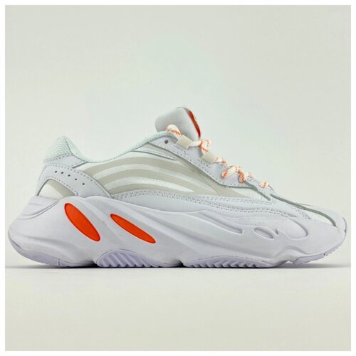 Yeezy cheap white orange