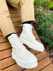 Dr. Martens Jadon White Cream (Premium Термо)