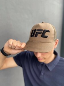 Кепка UFC Reebok чоловіча | жіноча рибок хакі big logo