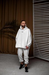 Чоловічий костюм Біла миска