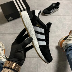 Кросівки Adidas INIKI Black White, кросівки адідас інікі