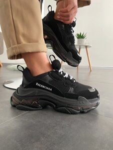 Кросівки Balenciaga Triple-S Clear Sole Black