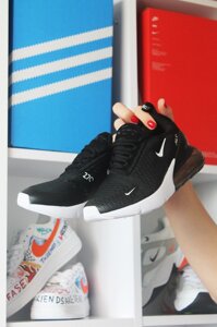 Кросівки Nike Air Max 270 Чорний білий, кросівки Nike Air Max 270