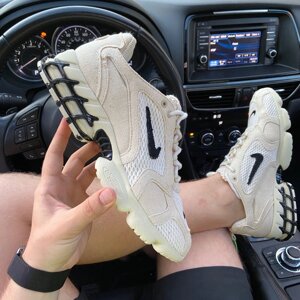 Кросівки Nike Air Zoom Spiridon Cage 2 Stussy Compossil, чоловічі кросівки Nike Stussi Air Zum