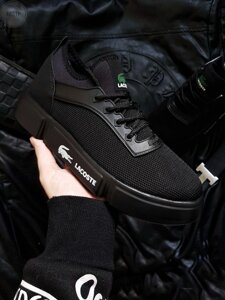 Чоловіче фірмове взуття Lacoste Total Black