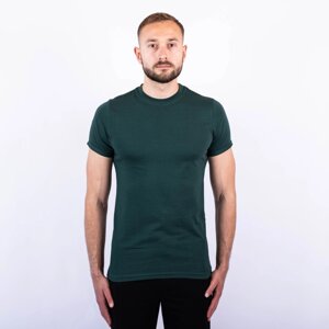 Чоловіча темно-зелена спів футболка