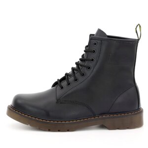 Чоловічі черевики Dr. Martens 1460 Black, чорні шкіряні черевики доктор мартінс Мартенс ін