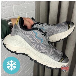 Чоловічі єврозимні кросівки Reebok Zig Kinetica 2 Edge Winter Termo Gore-tex, кросівки рибок зиг кінетика