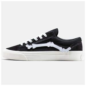 Чоловічі кеди Vans Blends x OG Style 36 LX Black White, чорно-білі замшеві кросівки ванс Блендс