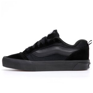 Чоловічі кеди Vans KNU Skool Black VN0009QCBKA Shoe, чорні кросівки ванс кну вилиць