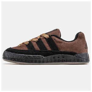 Чоловічі кросівки Adidas Adimatic x Human Made Brown Black HQ6903, коричневі замшеві адидас адиматик