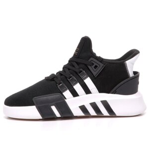 Чоловічі кросівки Adidas Equipment EQT Bask ADV Black White, кросівки адідас еквіпмент єкт чорні