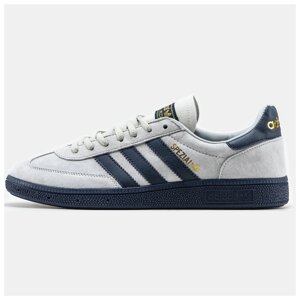 Чоловічі кросівки Adidas Spezial Handball Grey Blue, сірі замшеві кросівки Адідас спешл спеціал