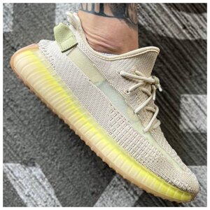 Чоловічі кросівки Adidas Yeezy Boost 350 V2 "Flax", кросівки Адідас і буст 350 В2