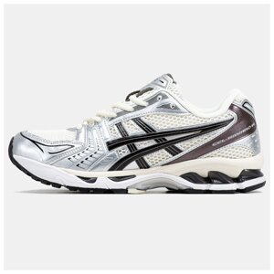 Чоловічі кросівки Asics Gel-Kayano 14 Silver Black весна-осінь, кросівки асикс гель каяно 14