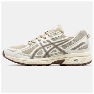 Чоловічі кросівки Asics Gel Venture 6 Beige, бежеві шкіряні кросівки асікс гель вентурі 6