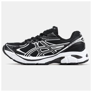 Чоловічі кросівки Asics GT-2160 Black White, чорно-білі кросівки асикс гт 2160 чорні