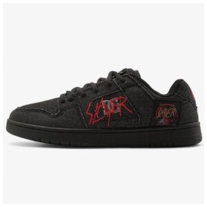 Чоловічі кросівки DC Manteca Slayer Black Red, чорні кросівки дс слер