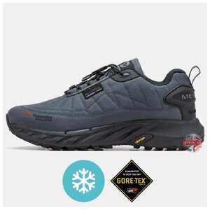 Чоловічі кросівки Merrell Continuum Thinsulate Gore-Tex Winter Termo Grey, сірі кросівки мірел гортекс