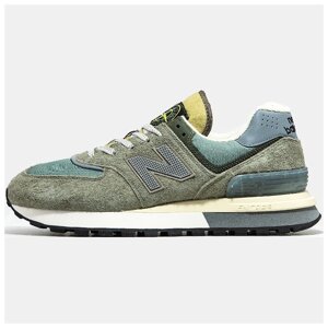 Чоловічі кросівки New Balance 574 Legacy x Stone Island, замшеві кросівки нью беленс 574 нб NB 574 легасі