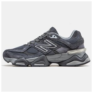 Чоловічі кросівки New Balance 9060 Grey весна-осінь, сірі замшеві кросівки нью-беланс 9060 ню NB 9060 нб