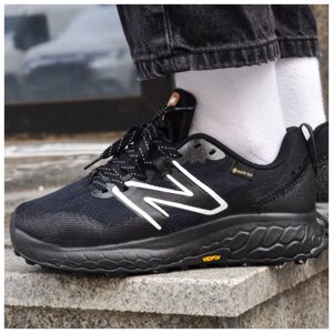 Чоловічі кросівки New Balance Fresh Foam X Hierro V7 GTX Black Gore-Tex, чорні нью беланс фреш фоам NB FF нб