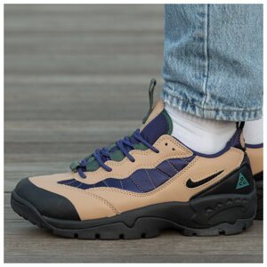 Чоловічі кросівки Nike ACG Air Mada Beige Black DM3004-200, бежеві шкіряні кросівки найк асг аїр мада