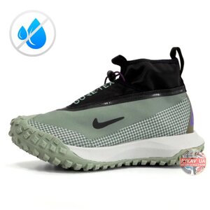 Чоловічі кросівки Nike ACG Mountain Fly Gore-Tex Green Black Mounth High CT2904-300, найк асг маунтин гір текс