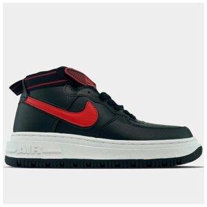 Чоловічі кросівки Nike Air Force 1 Boot GORE-TEX High Black чорні шкіряні кросівки найк аїр форс гортекс хай